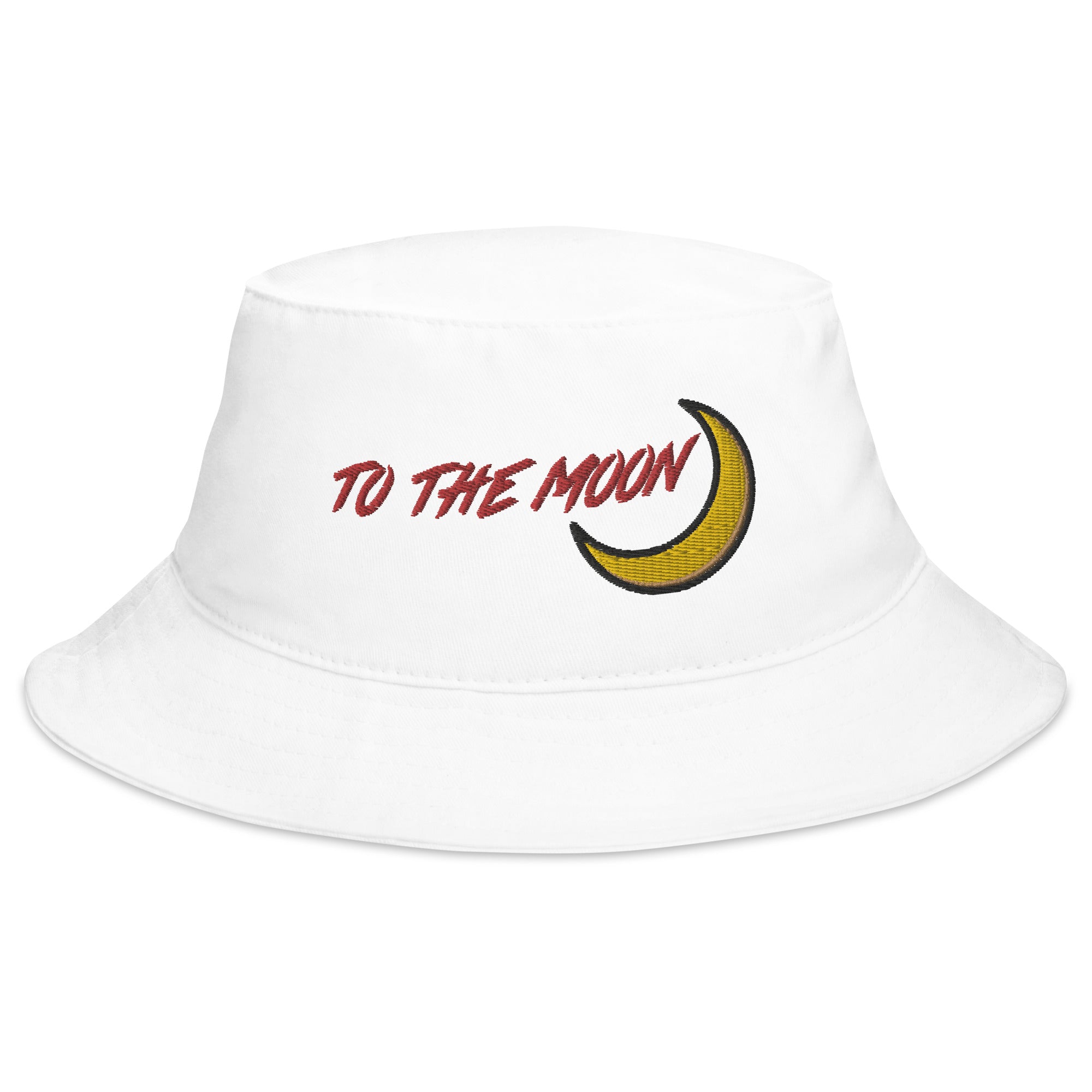 To The Moon Crypto Tokens Meme Coins Bucket Hat