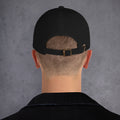 Endure Kanji Symbol Hat (忍) – Black on Black Tonal Embroidery Dad Cap, Minimal Anime Gift embroidered dad hat, product image 2