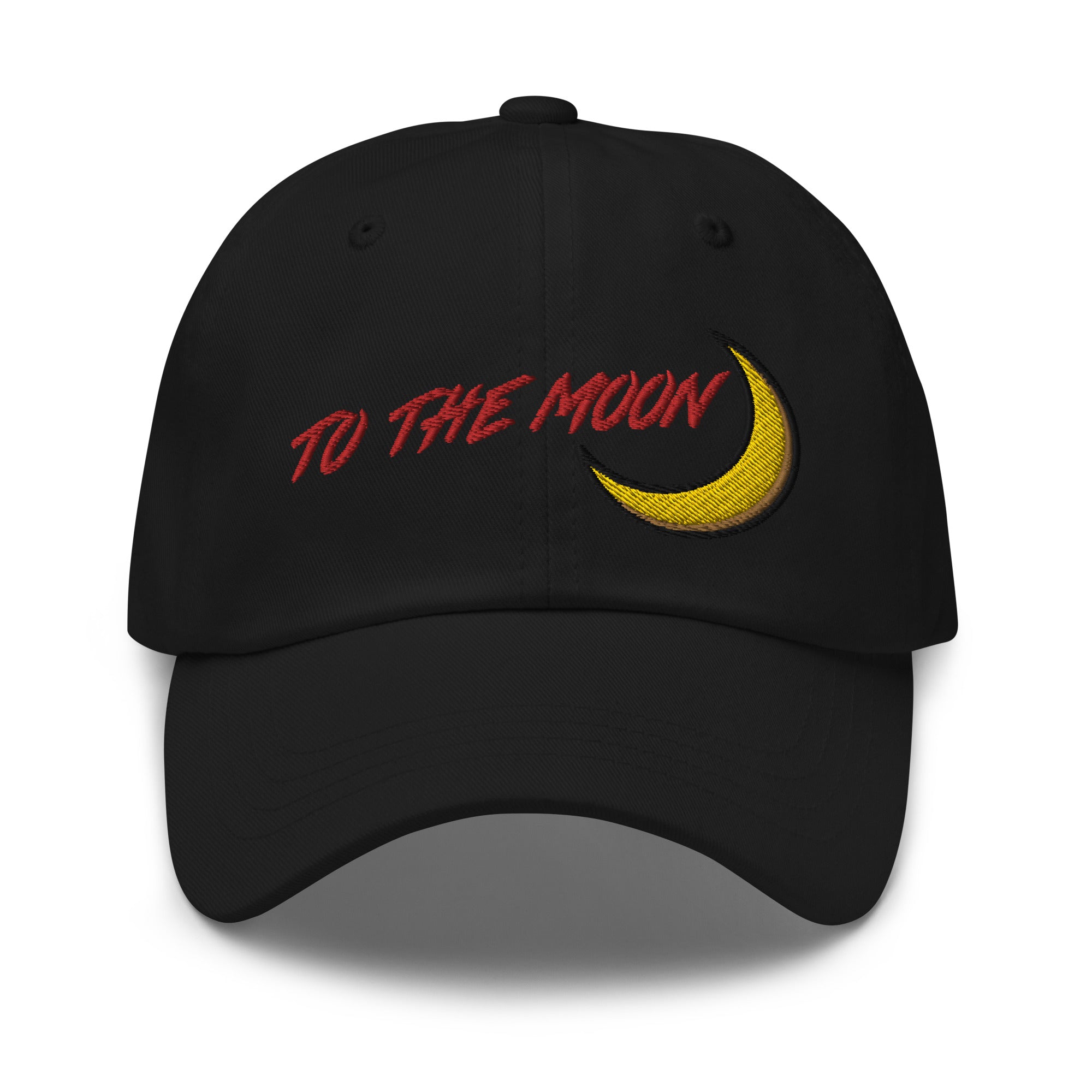 To The Moon Crypto Tokens Coins NFT Baseball Cap Dad Hat