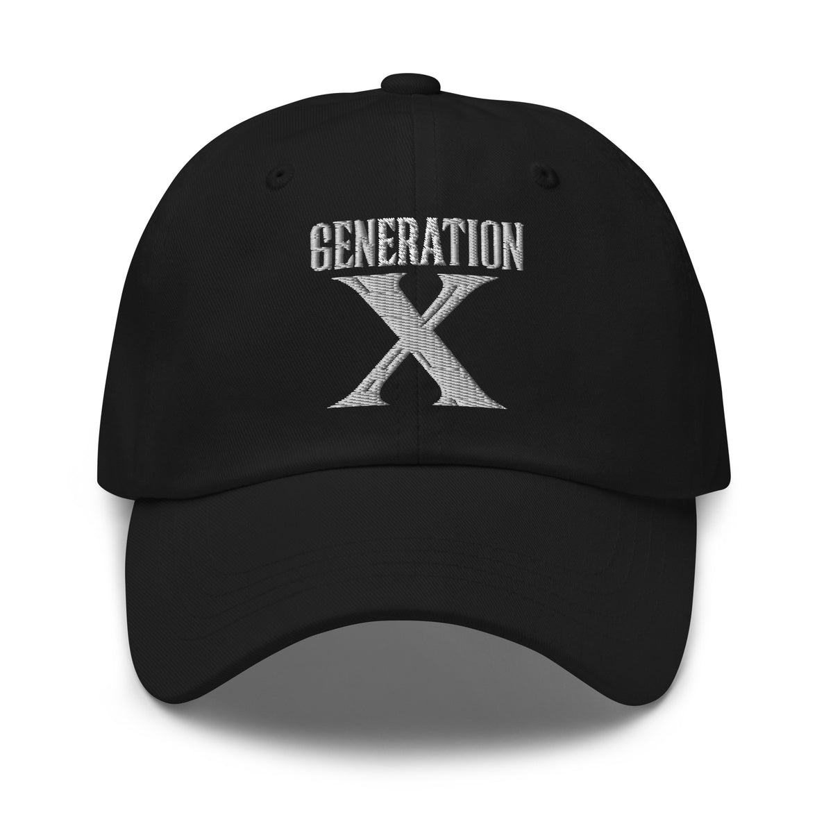 Gen X embroidered dad hat, product image 1