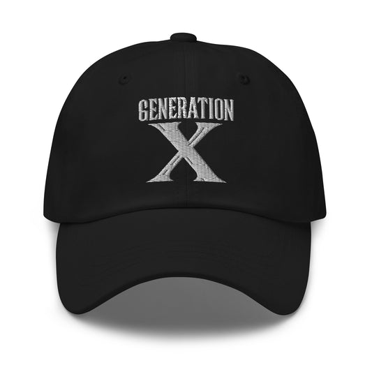 Gen X embroidered dad hat, product image 1