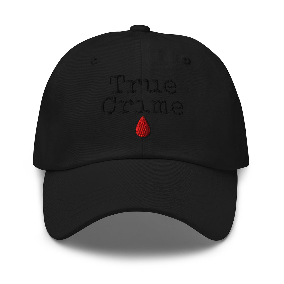 True Crime Blood Drop embroidered dad hat, product image 4