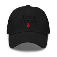 True Crime Blood Drop embroidered dad hat, product image 4