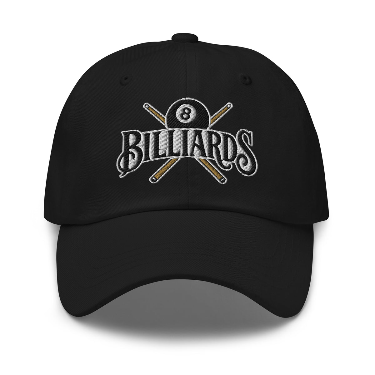 Billiards Pool Hall embroidered dad hat, product image 1