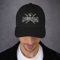 Billiards Pool Hall embroidered dad hat, product image 3