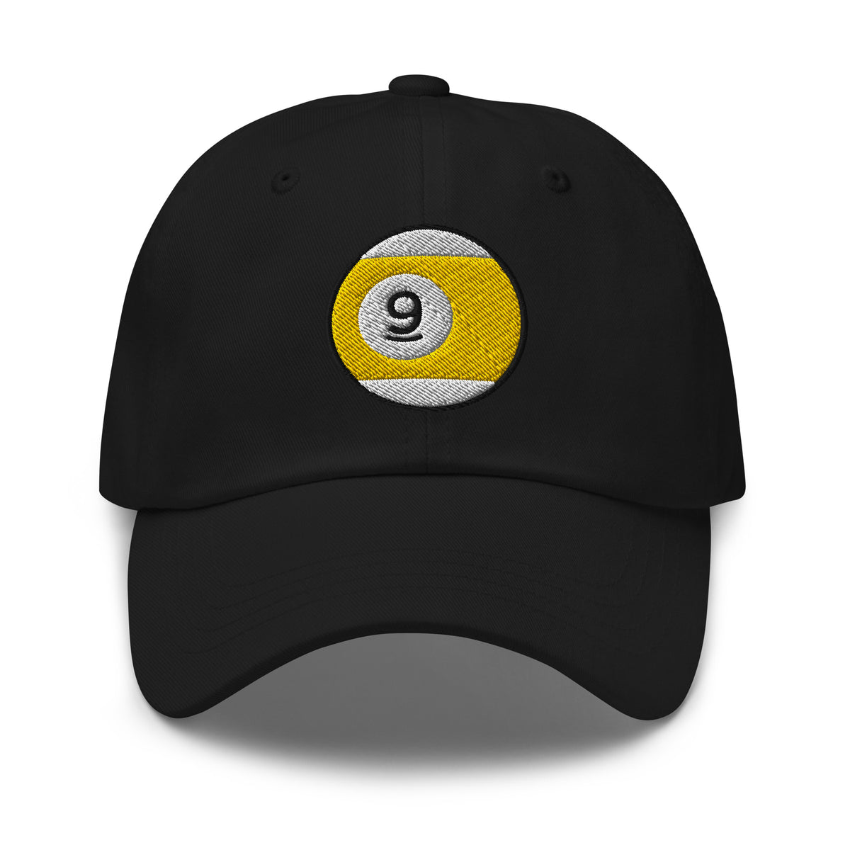 Nine – Ball Line Billiards embroidered dad hat, product image 1