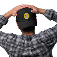 Nine – Ball Line Billiards embroidered dad hat, product image 3