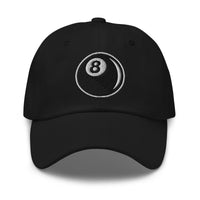 Eight – Ball Billiards embroidered dad hat, product image 1
