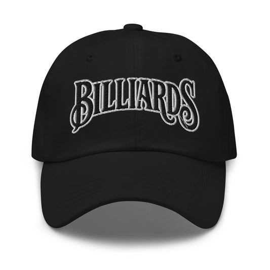 Billiards embroidered dad hat, product image 1