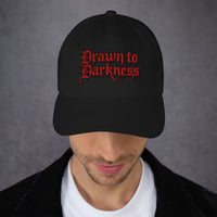 Drawn to Darkness embroidered dad hat, product image 3