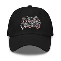 Morbid Curiosity embroidered dad hat, product image 1