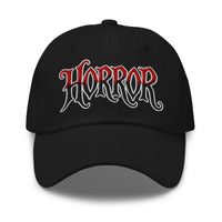 HORROR embroidered dad hat, product image 1