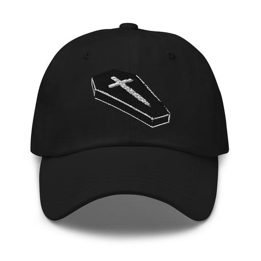 Coffin embroidered dad hat, product image 1