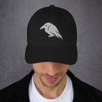 Raven embroidered dad hat, product image 3