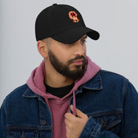 Samurai Warrior embroidered dad hat, product image 2