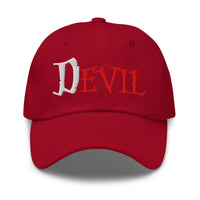 The Devil Is Evil embroidered dad hat, product image 5