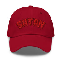 Satan Blood Drip embroidered dad hat, product image 5