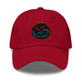 Yin Yang Dragon embroidered dad hat, product image 5