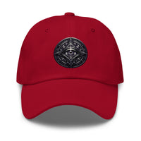 All Seeing Eye embroidered dad hat, product image 6