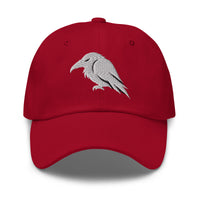 Raven embroidered dad hat, product image 6