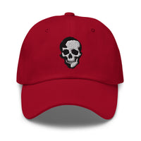Skull embroidered dad hat, product image 6