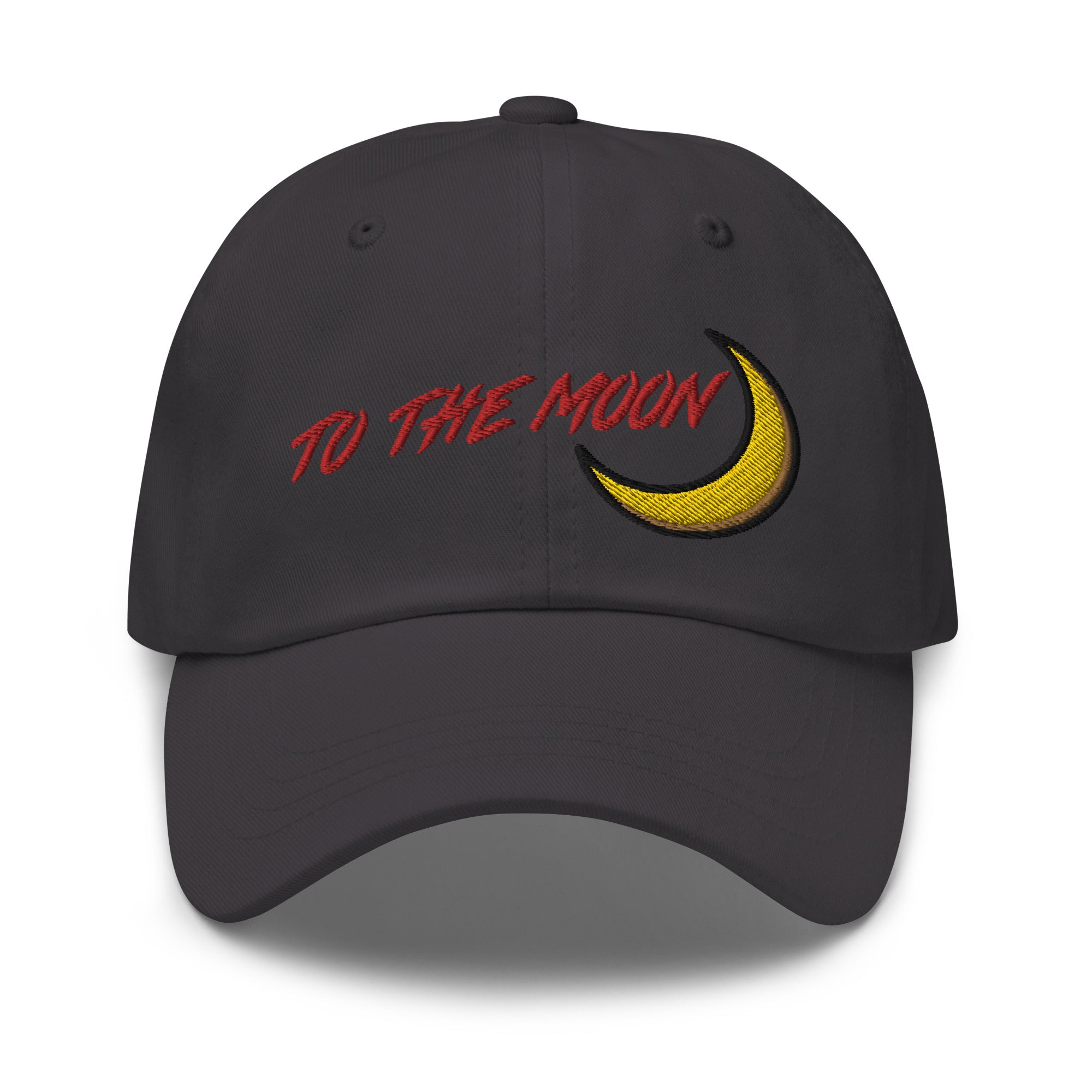 To The Moon Crypto Tokens Coins NFT Baseball Cap Dad Hat