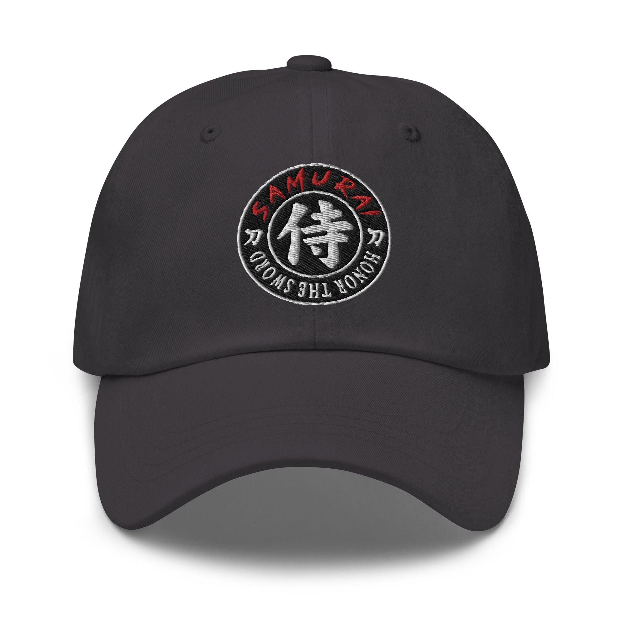 Samurai Honor the Sword Japanese Kanji Symbol Baseball Cap Dad hat