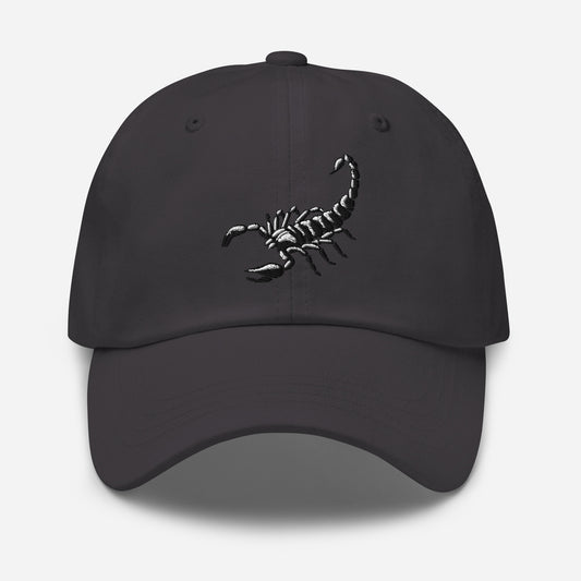 Scorpion Deadly Sting embroidered dad hat, product image 1