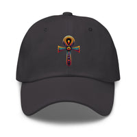 Ankh Symbol embroidered dad hat, product image 1