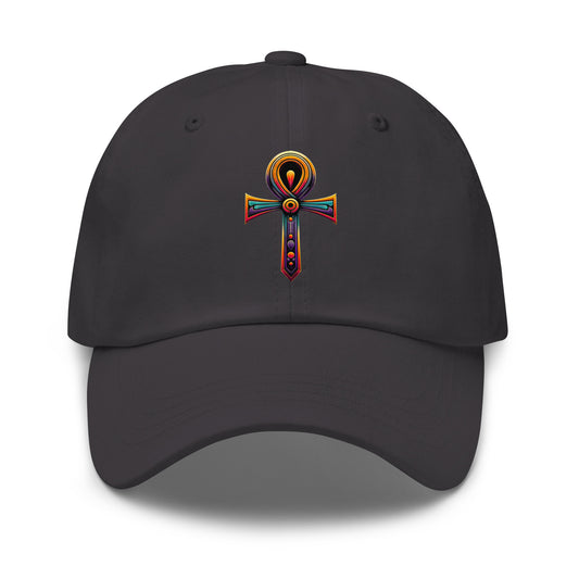 Ankh Symbol embroidered dad hat, product image 1