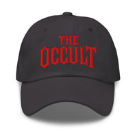 The Occult Red Supernatural embroidered dad hat, product image 6