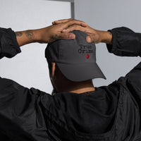 True Crime Blood Drop embroidered dad hat, product image 3
