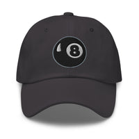 Black Ball Eight – Ball Billiards embroidered dad hat, product image 7
