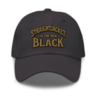 Straightjacket Is the New Black embroidered dad hat, product image 6