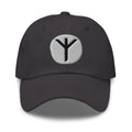 Algiz Rune Hat Viking Protection Symbol Norse Embroidered Dad Cap Gothic Renaissance Fair embroidered dad hat, product image 6