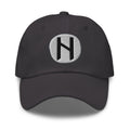 Hagalaz Rune Hat Viking Chaos Change Symbol Norse Embroidered Dad Cap Gothic Black Metal embroidered dad hat, product image 6