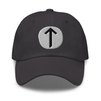 Tiwaz Rune Hat Viking Warrior Victory Symbol Norse Embroidered Dad Cap Gothic Black Metal Adjustable embroidered dad hat, product image 6