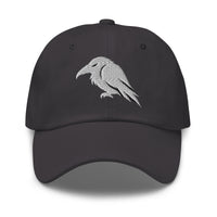 Raven embroidered dad hat, product image 8