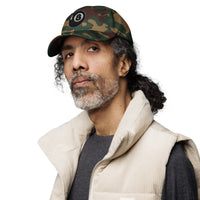 Black Ball Eight – Ball Billiards embroidered dad hat, product image 3