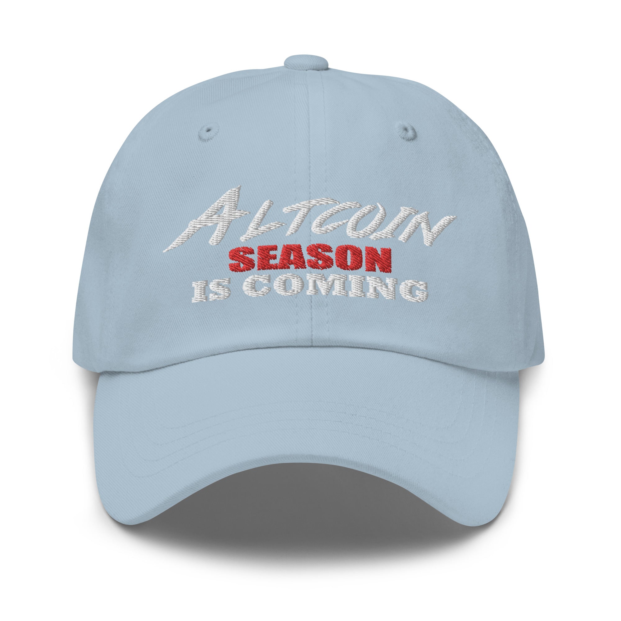 Altcoin Season Is Coming Crypto Bull Run Baseball Cap Dad hat