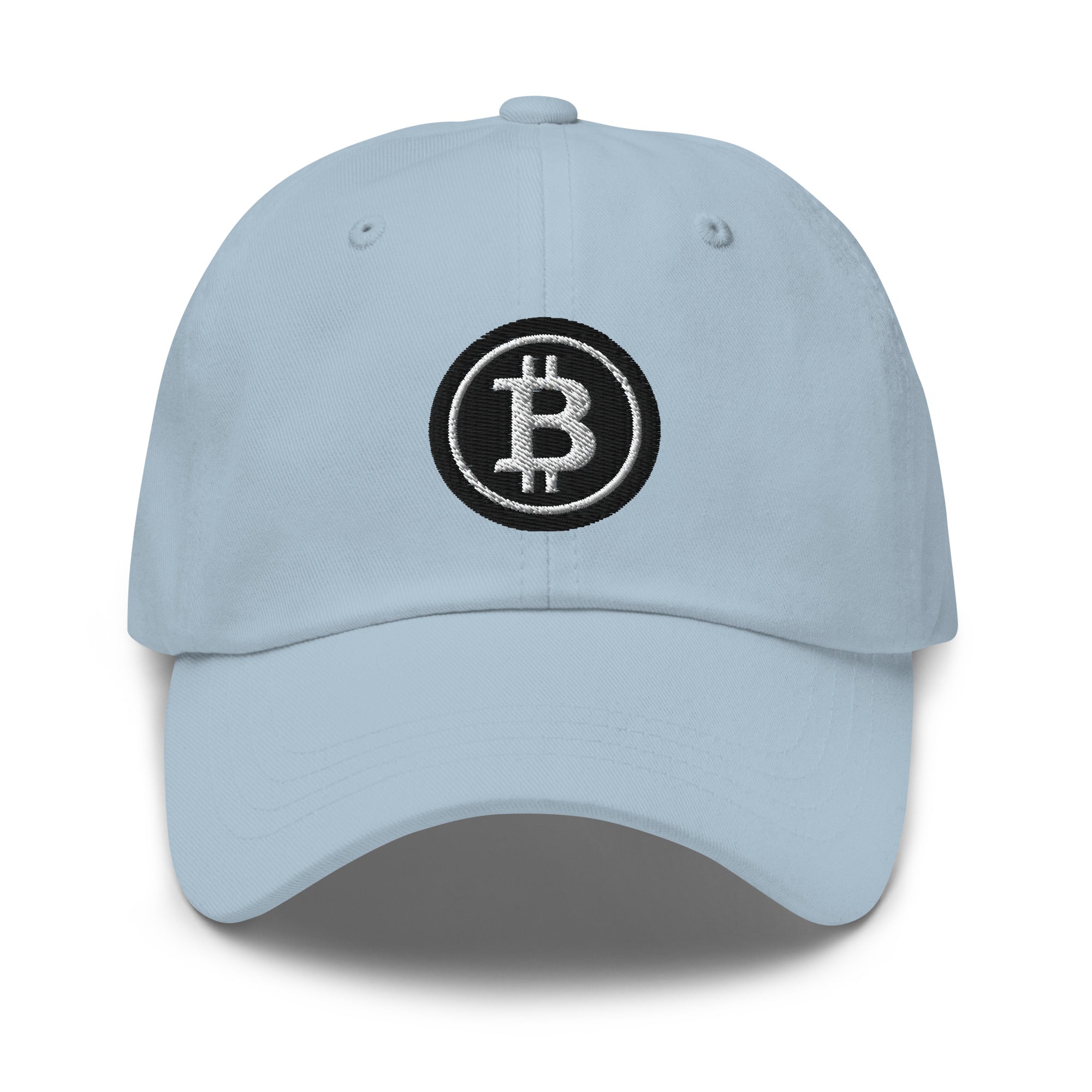 Black BTC Bitcoin Crypto Symbol Digital Asset Baseball Cap Dad hat