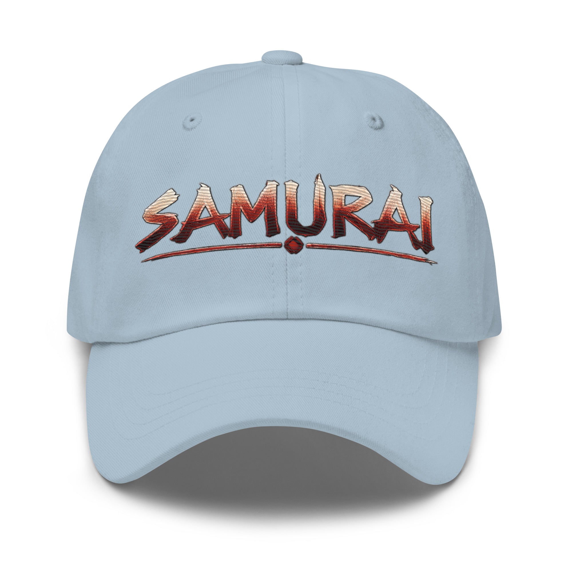 Anime Samurai Warrior Embroidered Baseball Cap Dad hat