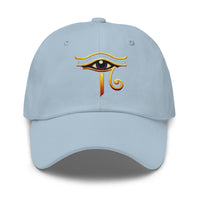 Sun God Eye of Ra Egyptian Occult embroidered dad hat, product image 9