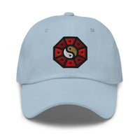 Yin Yang Chinese Wheel embroidered dad hat, product image 9