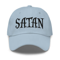 Black Satan Pure Evil embroidered dad hat, product image 9