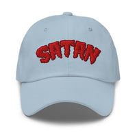 Satan Blood Drip embroidered dad hat, product image 9