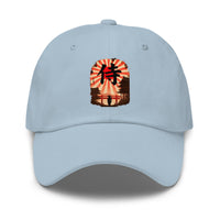 Samurai Warrior embroidered dad hat, product image 8