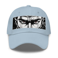 Anime Eyes Samurai Hat – Gothic Manga embroidered dad hat, product image 8