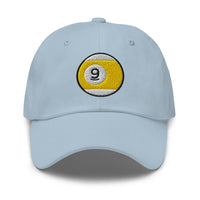 Nine – Ball Line Billiards embroidered dad hat, product image 8