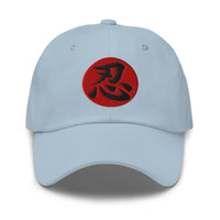 Endure Kanji 忍 (nin) embroidered dad hat, product image 8